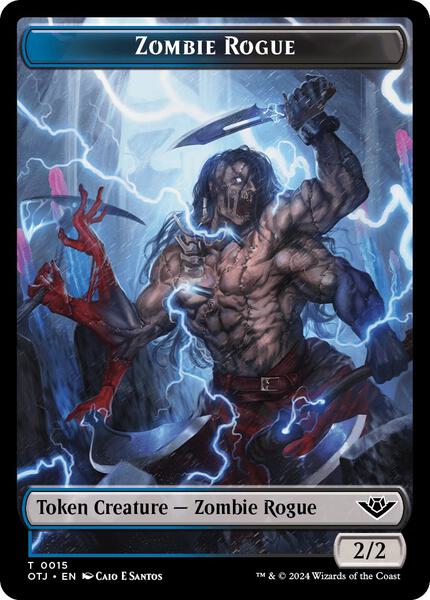 Zombie Rogue // Plot Token (TOTJ)
