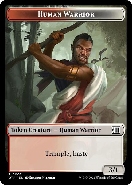 Human Warrior // Plot Token (TOTP)