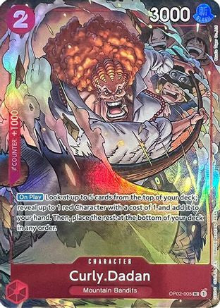 Curly.Dadan (Premium Card Collection -Best Selection Vol. 1-) - OP02-005 - Uncommon