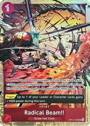 Radical Beam!! (Premium Card Collection -Best Selection Vol. 1-) - OP01-029 - Uncommon