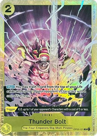 Thunder Bolt (Premium Card Collection -Best Selection Vol. 1-) - OP03-121 - Common