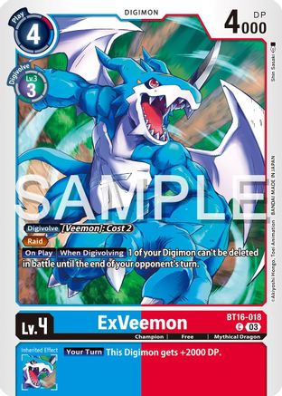 ExVeemon - BT16-018 - Common