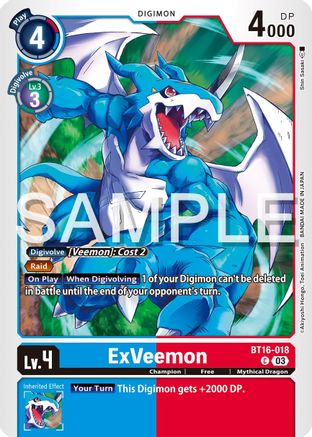 ExVeemon - BT16-018 - Common