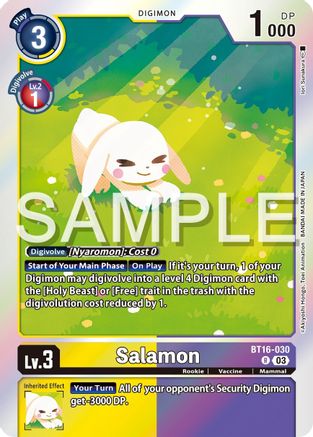 Salamon - BT16-030 - Rare