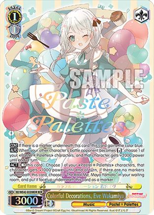 Colorful Decorations, Eve Wakamiya (BDR) - BD/WE42-E020BDRBDR - BanG Dream Rare