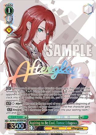 Aspiring to Be Cool, Tomoe Udagawa (BDR) - BD/WE42-E042BDRBDR - BanG Dream Rare