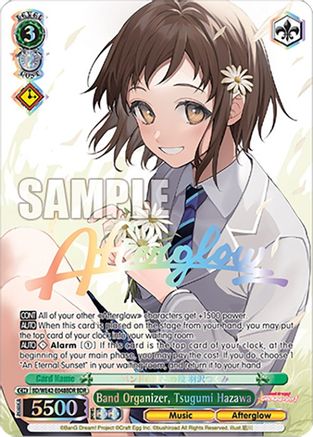 Band Organizer, Tsugumi Hazawa (BDR) - BD/WE42-E048BDRBDR - BanG Dream Rare