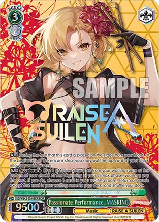 Passionate Performance, MASKING (BDR) - BD/WE42-E050BDRBDR - BanG Dream Rare