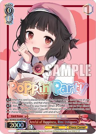Armful of Happiness, Rimi Ushigome (BDR) - BD/WE42-E054BDRBDR - BanG Dream Rare