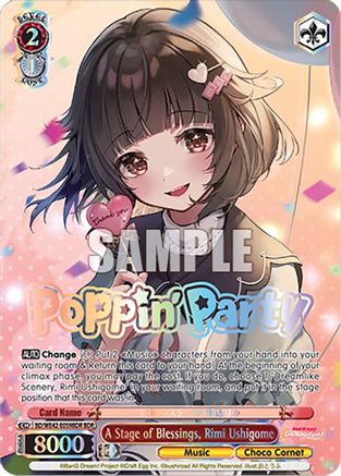 A Stage of Blessings, Rimi Ushigome (BDR) - BD/WE42-E059BDRBDR - BanG Dream Rare