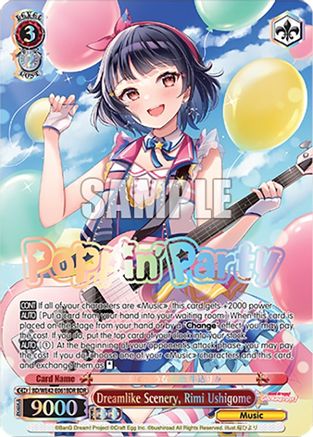 Dreamlike Scenery, Rimi Ushigome (BDR) - BD/WE42-E061BDRBDR - BanG Dream Rare