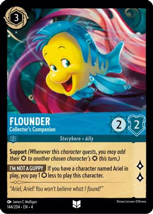 Flounder (Collector's Companion) - 144/204 - Uncommon