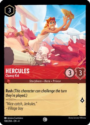 Hercules (Clumsy Kid) - 108/204 - Common