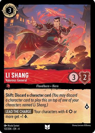 Li Shang (Valorous General) - 112/204 - Uncommon