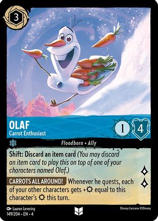 Olaf (Carrot Enthusiast) - 149/204 - Uncommon