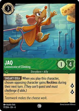 Jaq (Connoisseur of Climbing) - 77/204 - Common