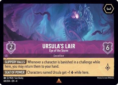 Ursula's Lair (Eye of the Storm) - 68/204 - Rare