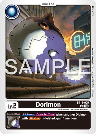 Dorimon - BT16-005 - Uncommon