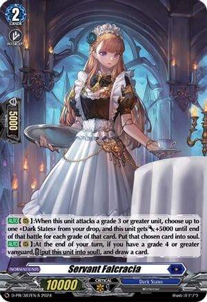 Servant Falcracia (387-S) (Foil) - D-PR/387EN-S - Promo