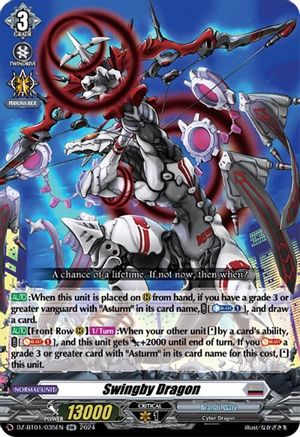 Swingby Dragon - DZ-BT01/035EN - Double Rare