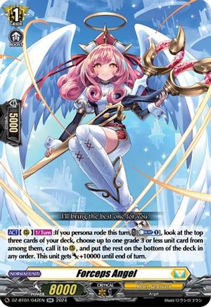 Forceps Angel - DZ-BT01/042EN - Double Rare