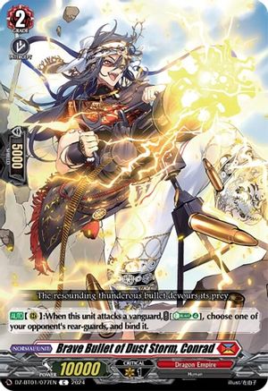 Brave Bullet of Dust Storm, Conrad - DZ-BT01/077EN - Common