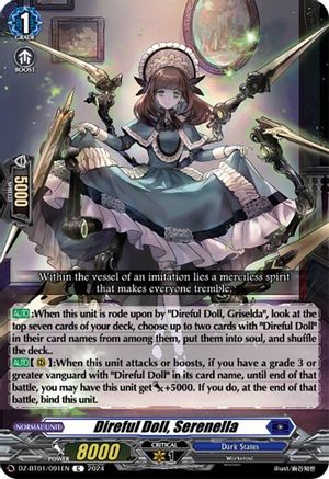 Direful Doll, Serenella - DZ-BT01/091EN - Common