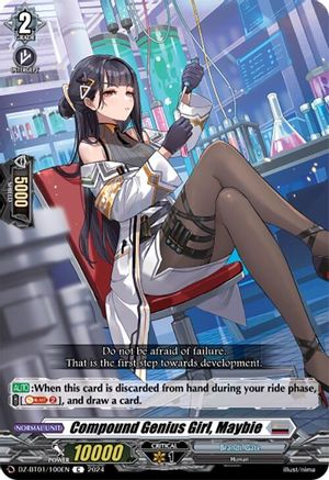 Compound Genius Girl, Maybie - DZ-BT01/100EN - Common