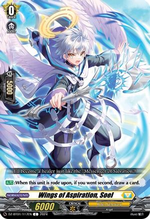 Wings of Aspiration, Soel - DZ-BT01/117EN - Common