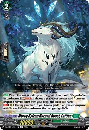 Mercy Sylvan Horned Beast, Lattice - DZ-BT01/121EN - Common