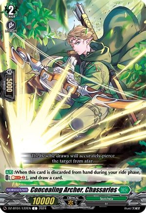 Concealing Archer, Chassarles - DZ-BT01/122EN - Common