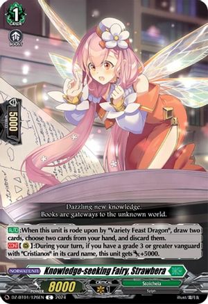 Knowledge-seeking Fairy, Strawbera - DZ-BT01/126EN - Common