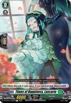 Times of Happiness, Lascaria - DZ-BT01/129EN - Common