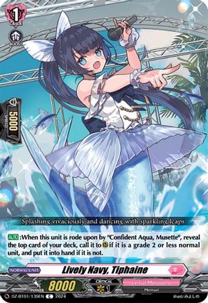 Lively Navy, Tiphaine - DZ-BT01/139EN - Common