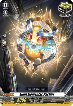 Light Elemental, Pachiri - DZ-BT01/143EN - Common