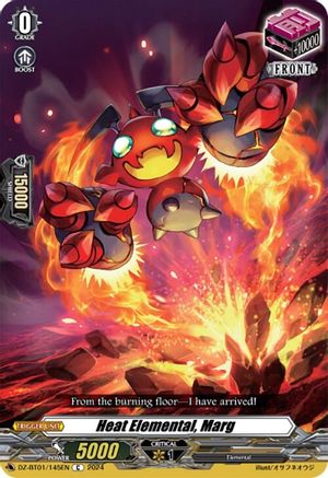 Heat Elemental, Marg - DZ-BT01/145EN - Common