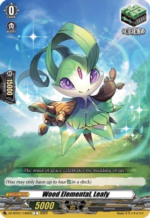 Wood Elemental, Leafy - DZ-BT01/146EN - Common