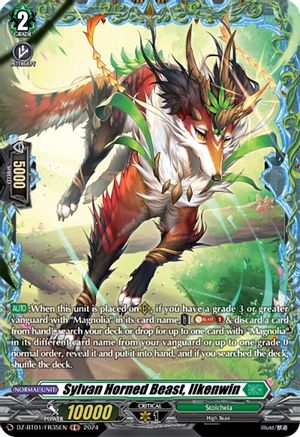 Sylvan Horned Beast, Ilkenwin (FR) - DZ-BT01/FR35EN - Frame Rare