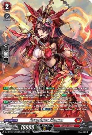 Dragritter, Shuura (SR) - DZ-BT01/SR02EN - Silver Rare