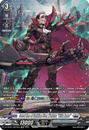 Fated One of Guiding Star, Welstra "Blitz Arms" (SR) - DZ-BT01/SR15EN - Silver Rare