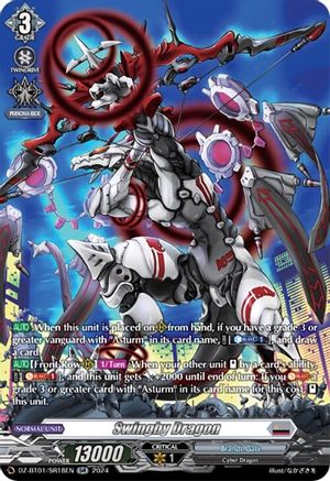 Swingby Dragon (SR) - DZ-BT01/SR18EN - Silver Rare