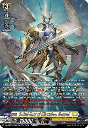 Fated One of Miracles, Rezael (SR) - DZ-BT01/SR22EN - Silver Rare