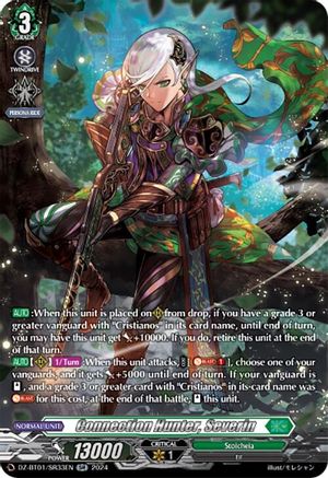 Connection Hunter, Severin (SR) - DZ-BT01/SR33EN - Silver Rare