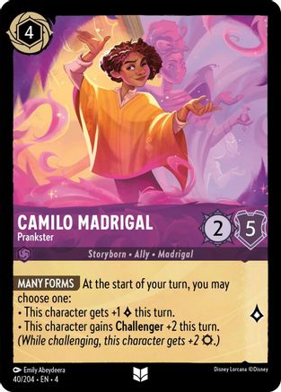 Camilo Madrigal (Prankster) - 40/204 - Uncommon