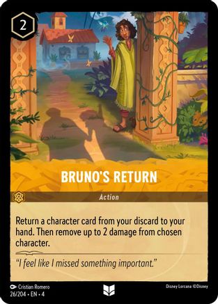 Bruno's Return - 26/204 - Uncommon