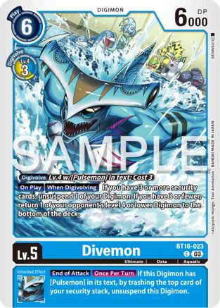 Divemon - BT16-023 - Common