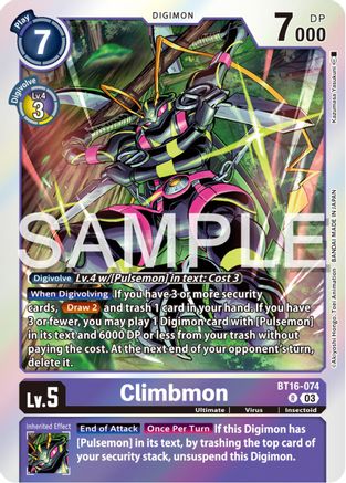 Climbmon - BT16-074 - Rare