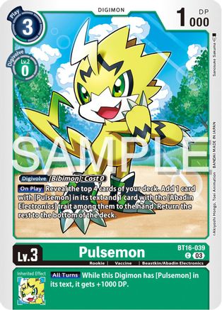 Pulsemon - BT16-039 - Common