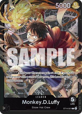 Monkey.D.Luffy (001) - ST14-001 - Leader