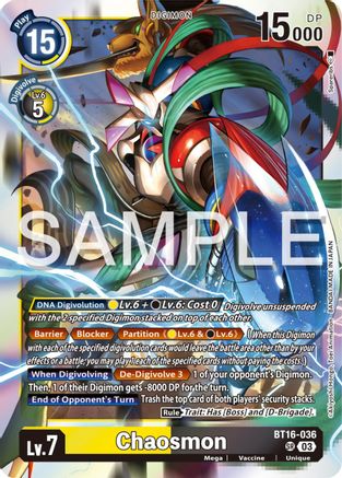 Chaosmon - BT16-036 - Super Rare